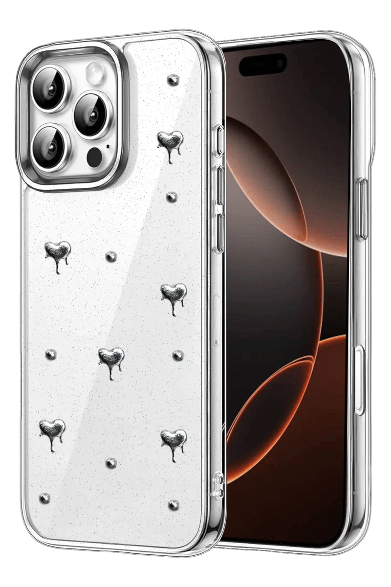 Apple iPhone 16 Pro Max Fiyonk Desenli Kapak - Desen 1