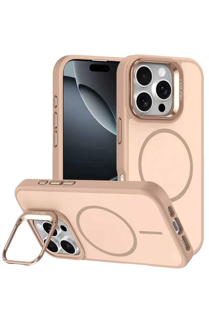 Apple iPhone 16 Pro Max Flexa Magsafe Kapak - Gold