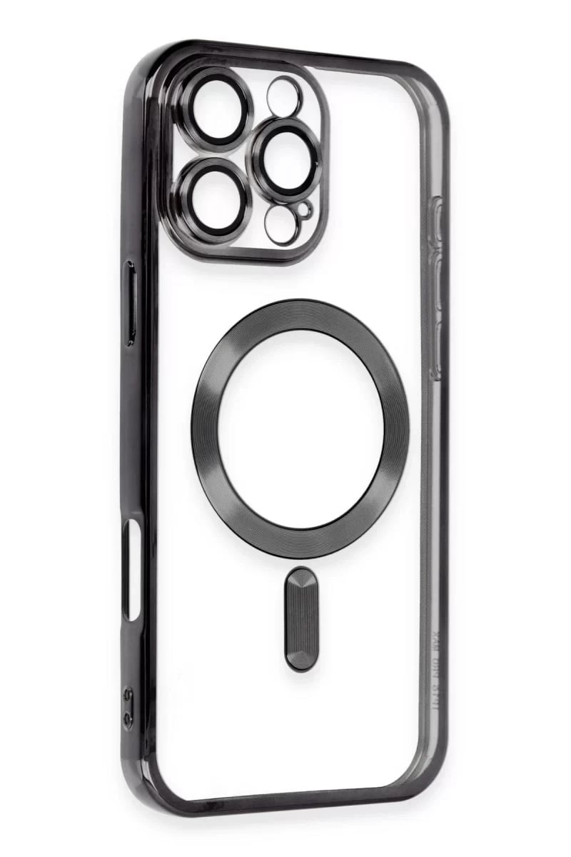 Apple iPhone 16 Pro Max Kılıf Kross Magneticsafe Kapak - Siyah