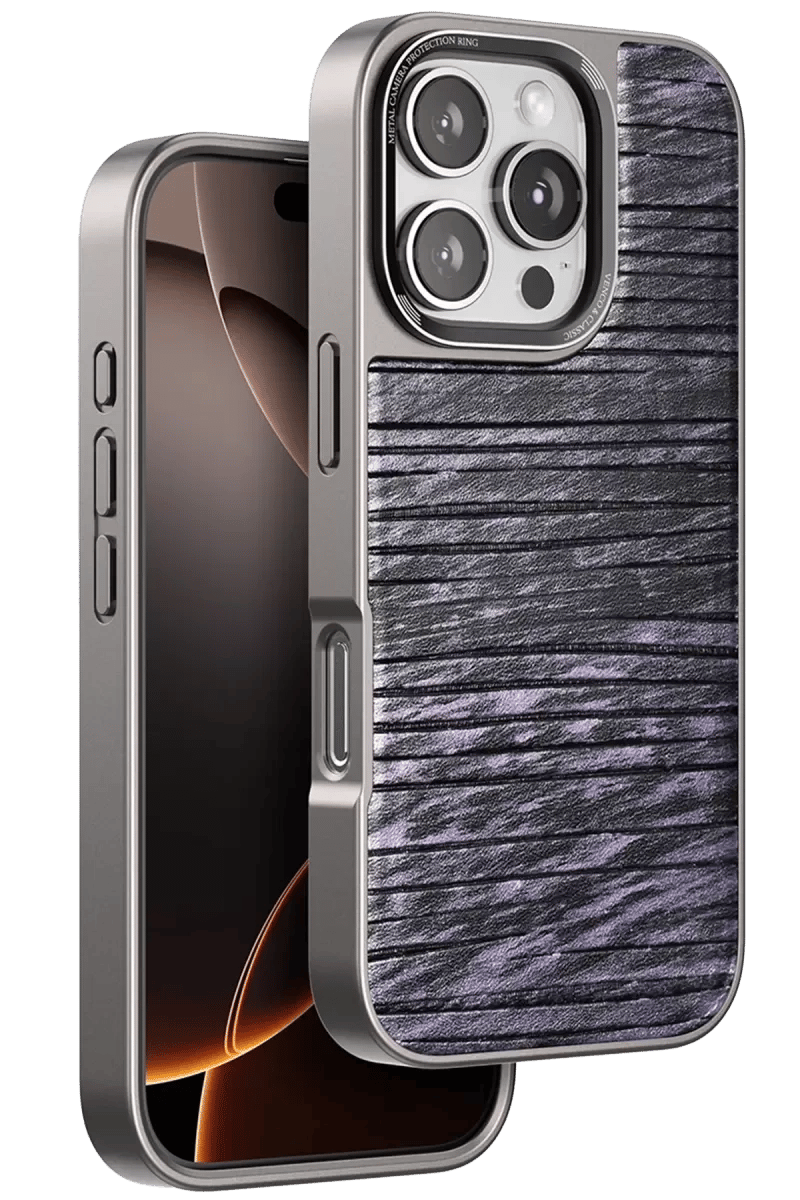 Apple iPhone 16 Pro Max Wave Kapak - Derin Mor