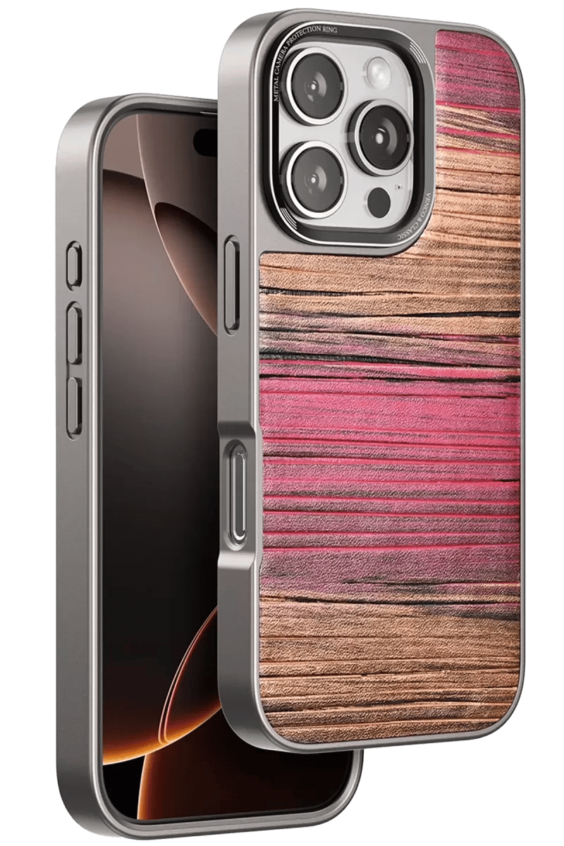 Apple iPhone 16 Pro Max Wave Kapak - Pembe