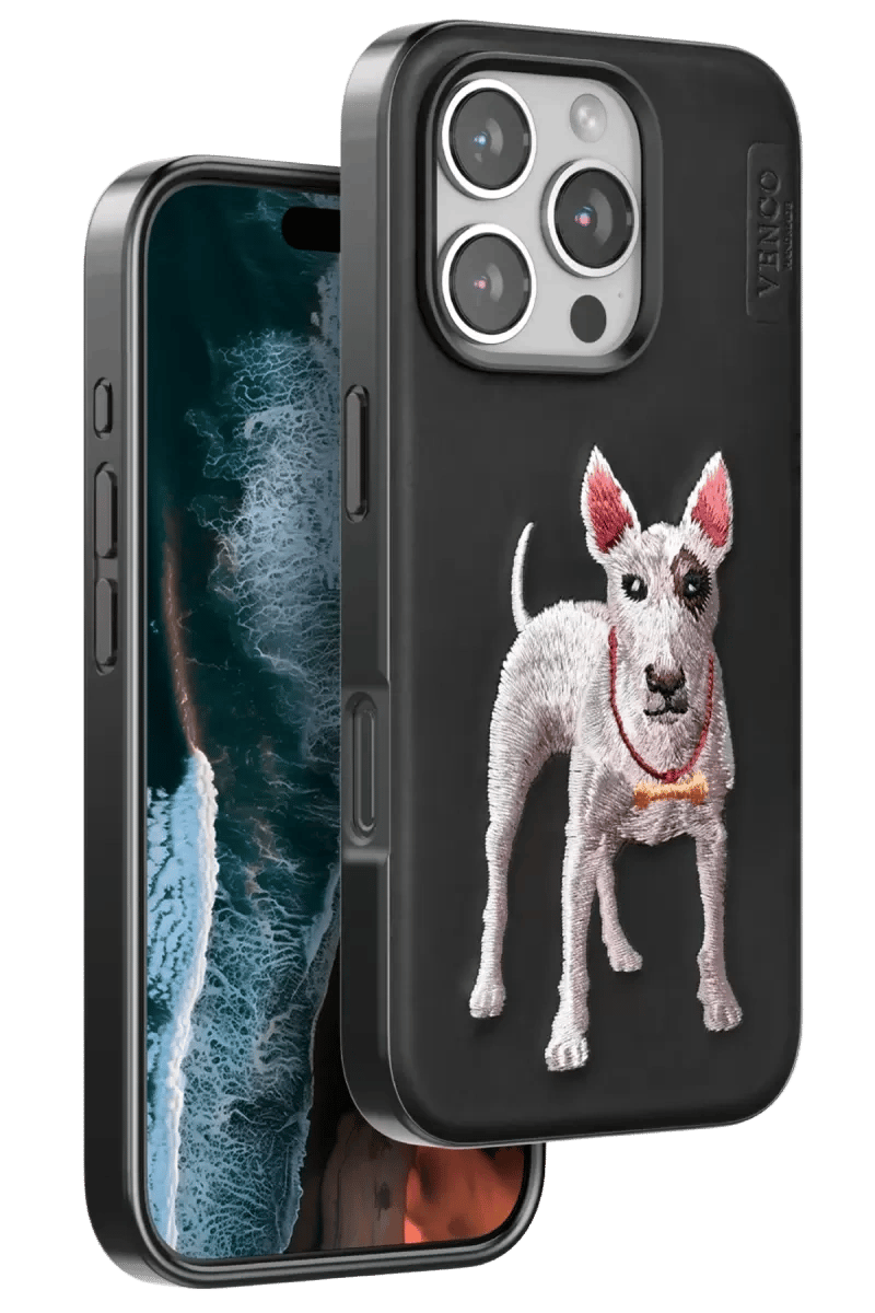 Apple iPhone 16 Pro Perma Desenli Kapak - Siyah