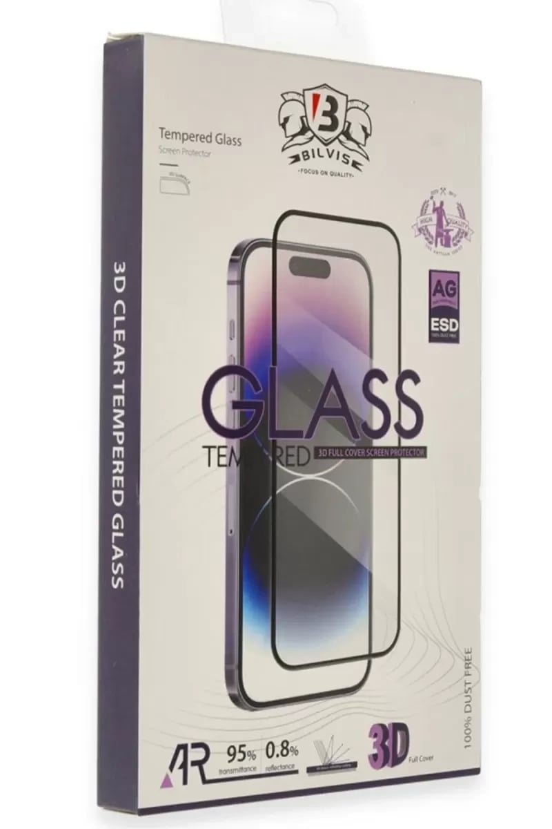 Apple iPhone 16E Bilvis 3D Cam Ekran Koruyucu