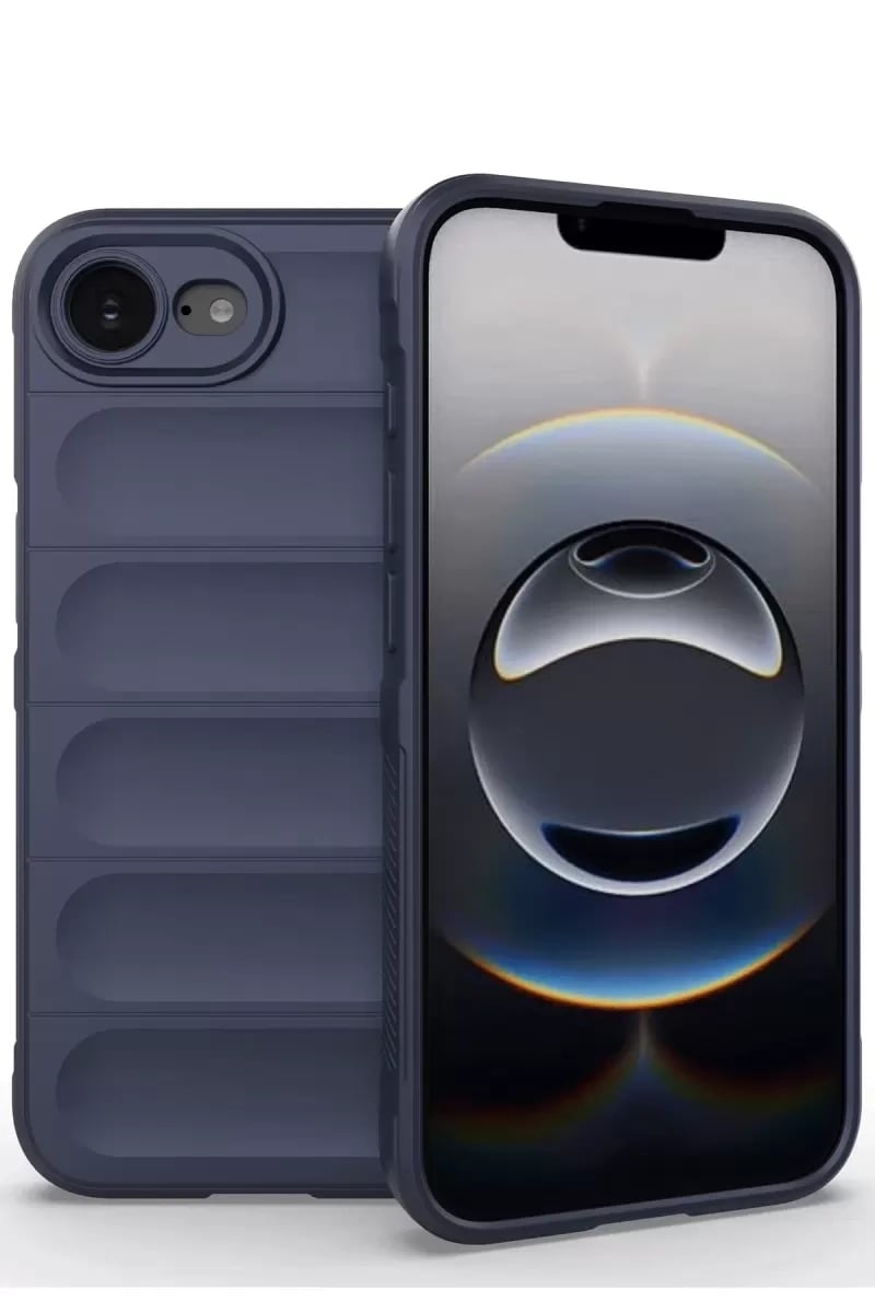 Apple iPhone 16E Kılıf Optimum Silikon - Lacivert