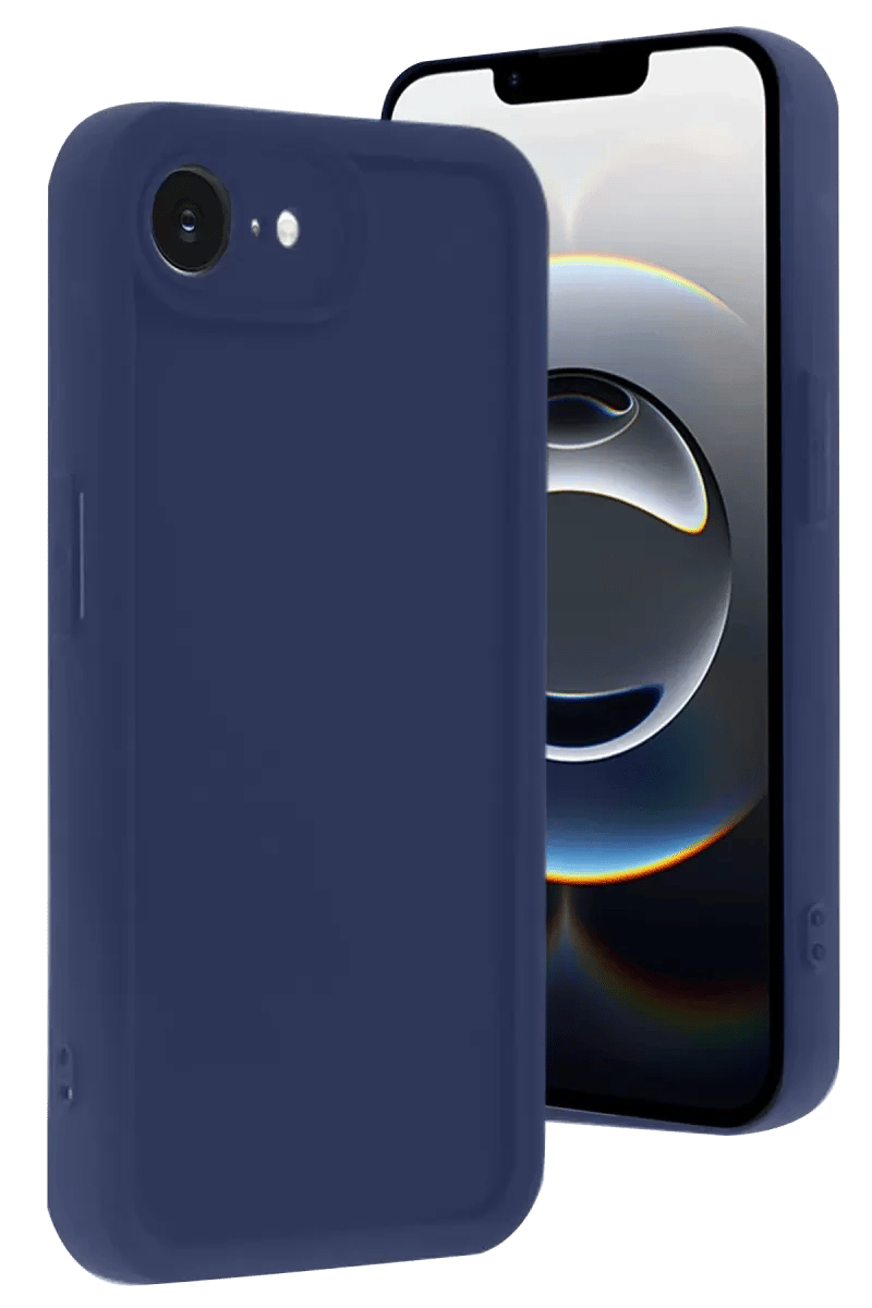 Apple iPhone 16E Kılıf Viera Silikon - Lacivert