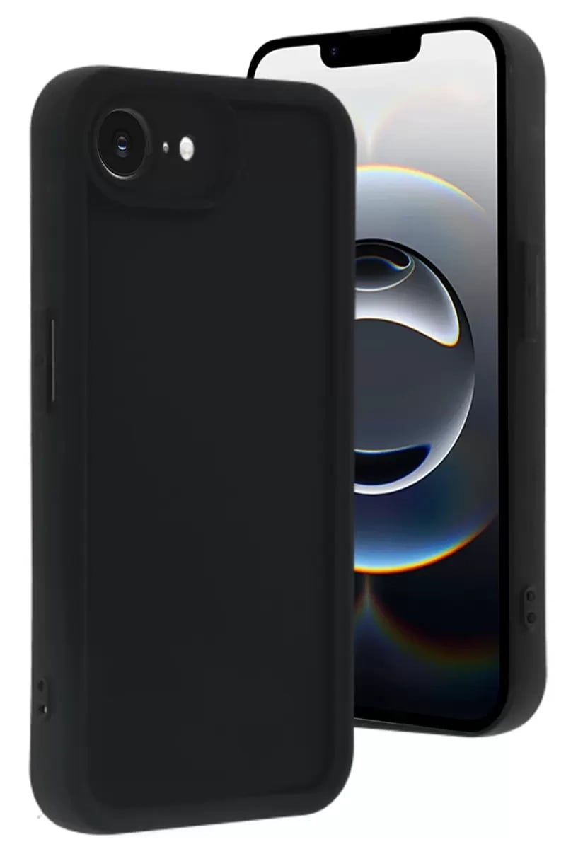 Apple iPhone 16E Kılıf Viera Silikon - Siyah