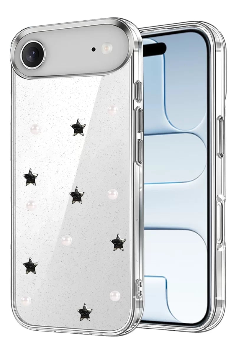 Apple iPhone 17 Air Fiyonk Desenli Kapak - Desen 7