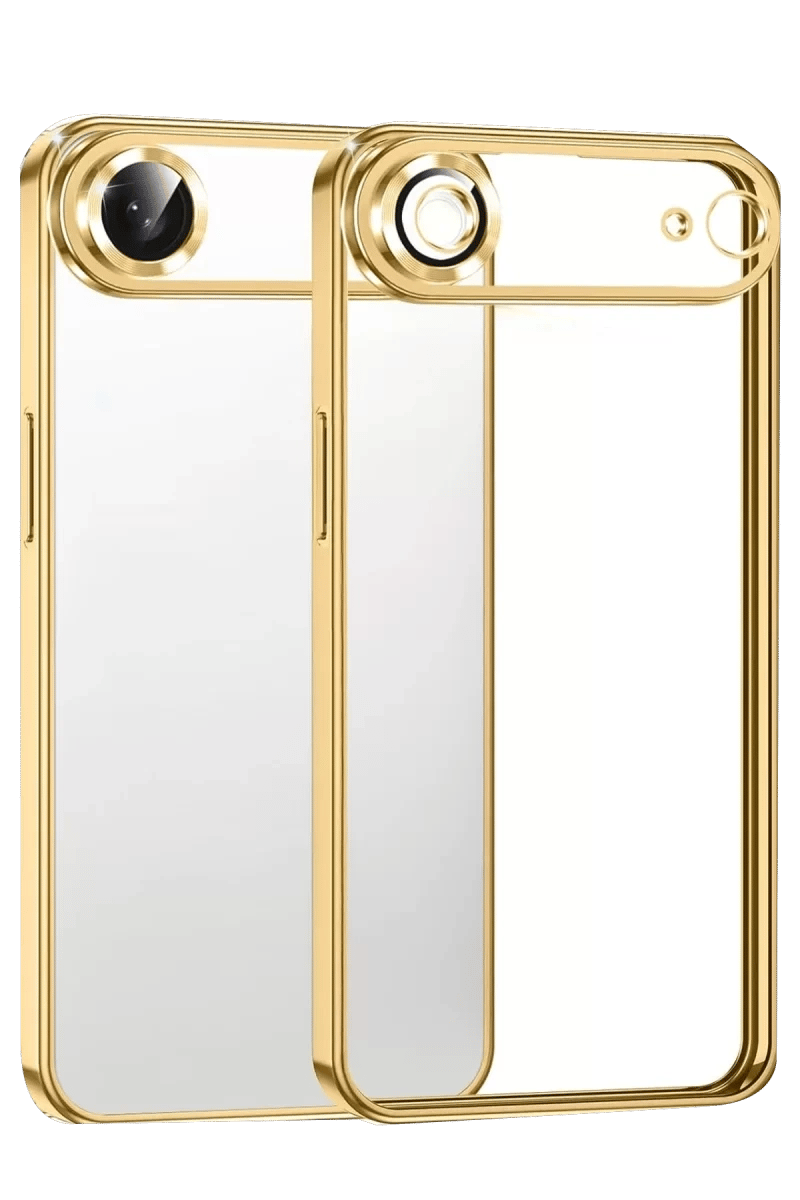 Apple iPhone 17 Air Lensli Silikon - Gold