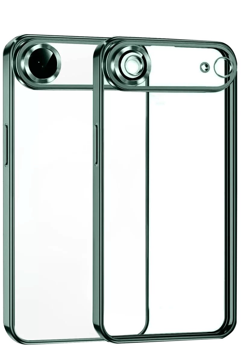 Apple iPhone 17 Air Lensli Silikon - Yeşil