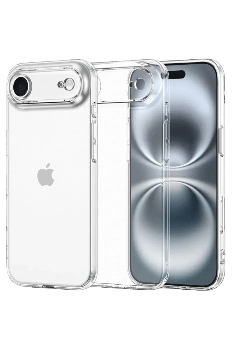 Apple iPhone 17 Air Lüx Şeffaf Silikon - Şeffaf