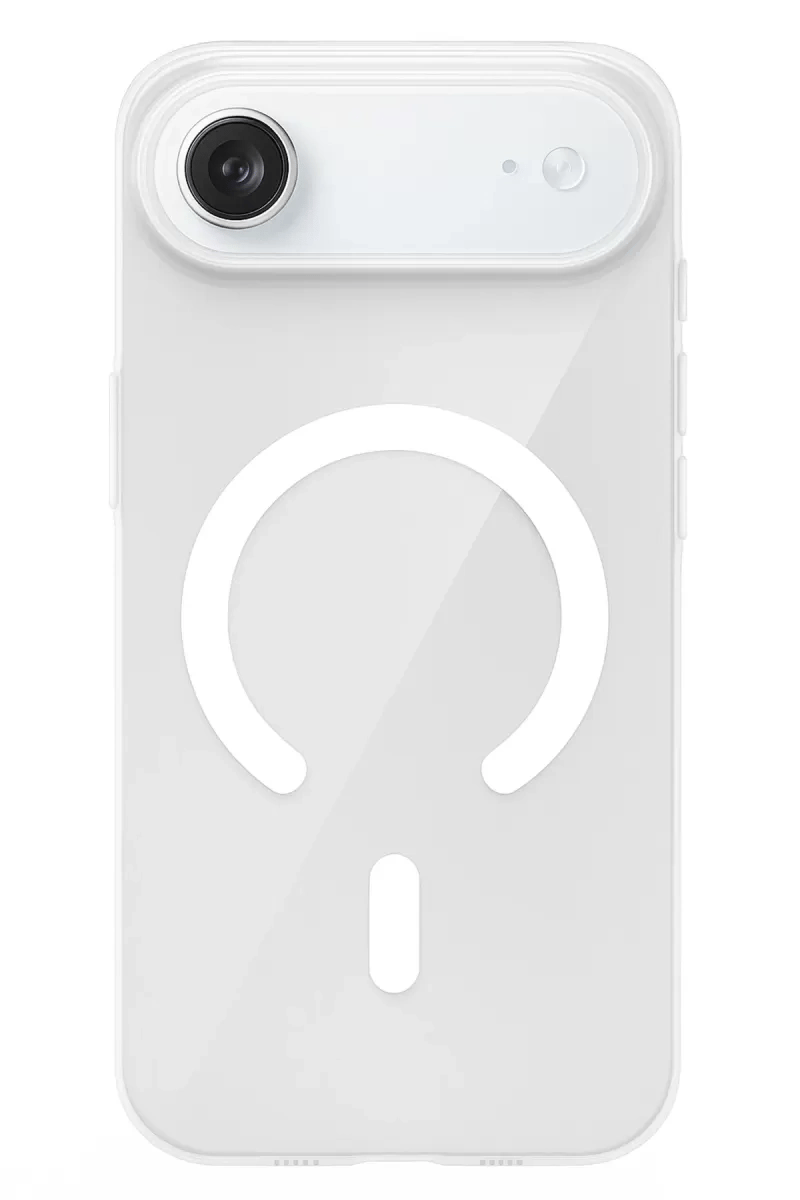 Apple iPhone 17 Air PC Blank Magsafe Kapak - Şeffaf