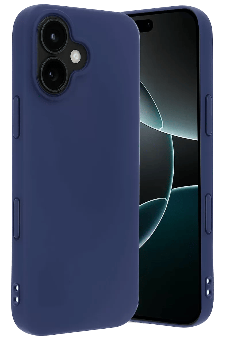 Apple iPhone 17 First Silikon - Lacivert