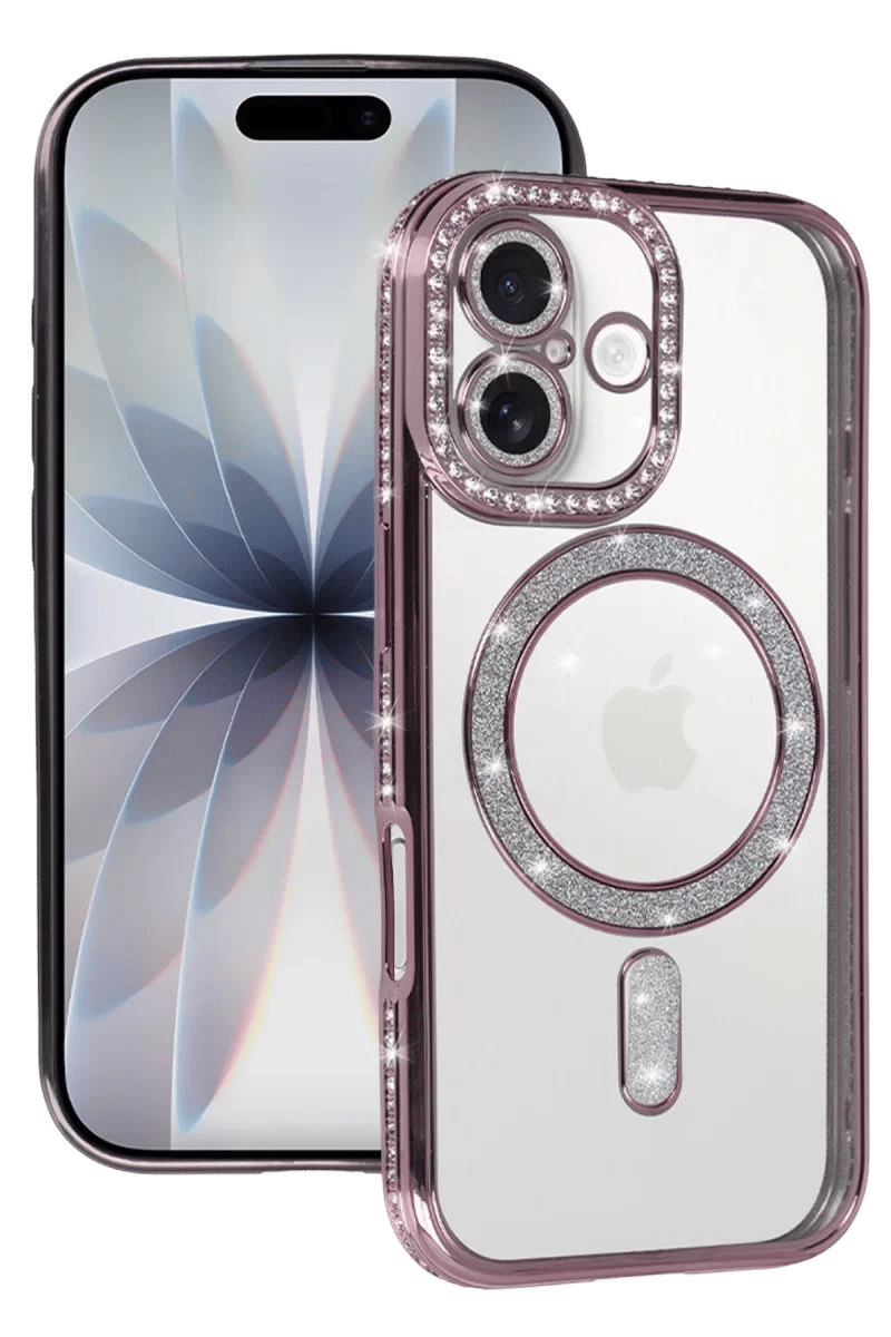 Apple iPhone 17 Joke Simli Magneticsafe Kılıf - Pembe