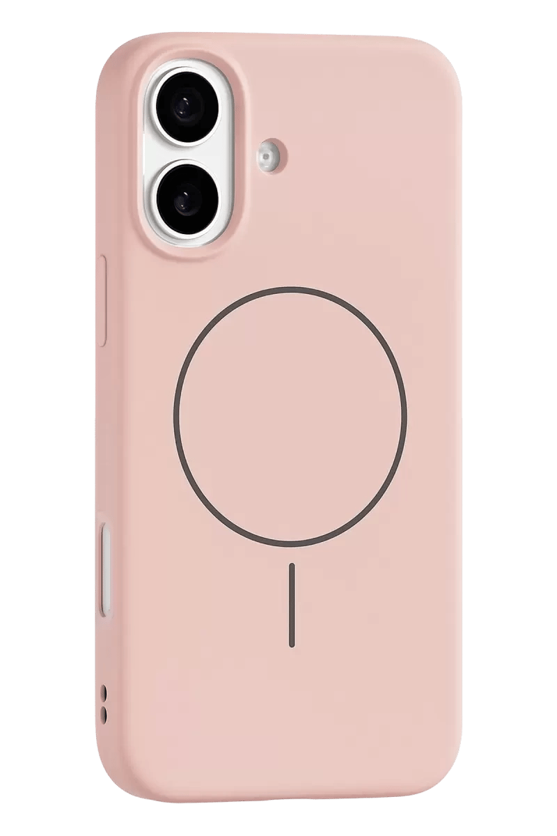 Apple iPhone 17 Jully Magsafe Kapak - Pudra