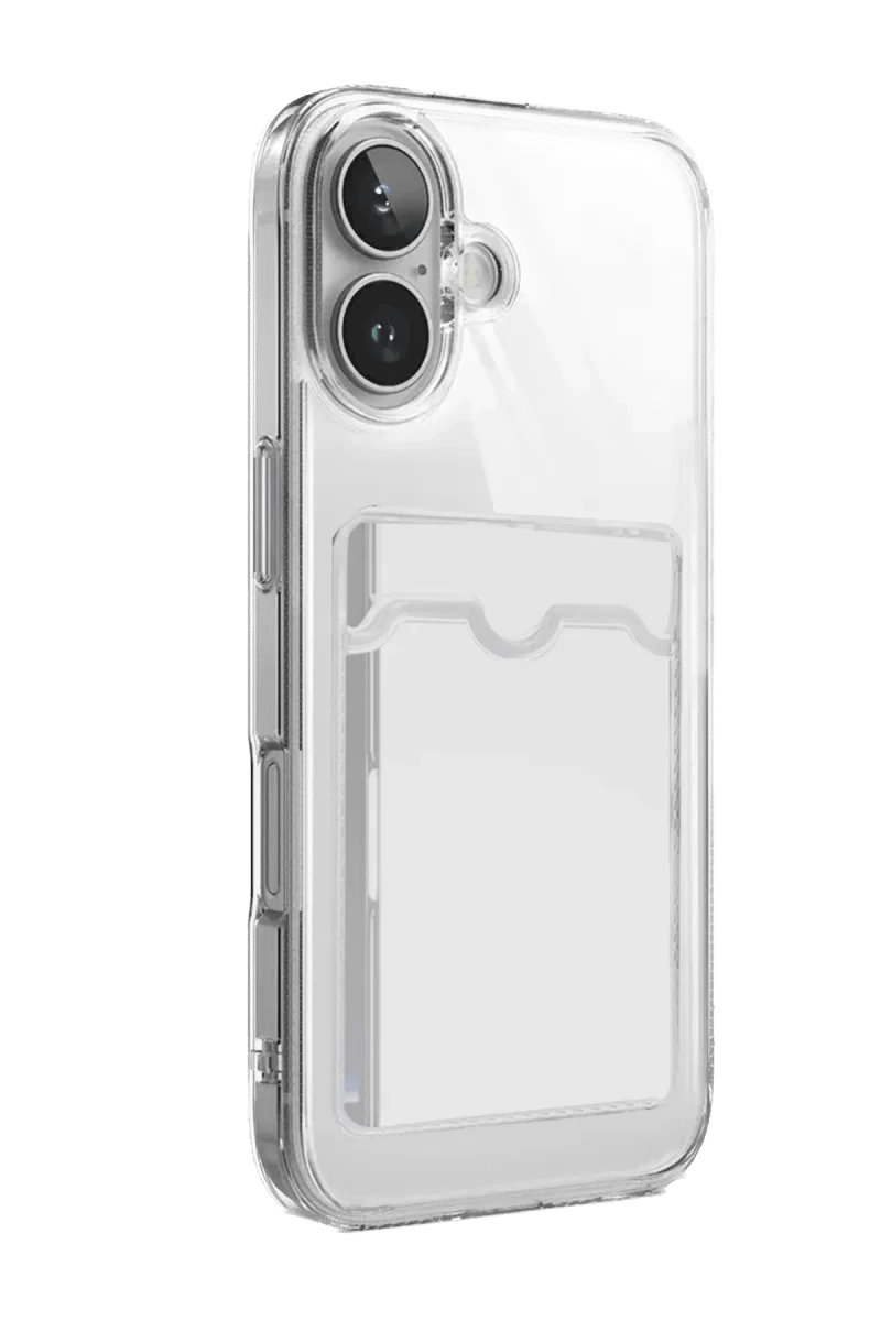 Apple iPhone 17 Kart Şeffaf Silikon - Şeffaf
