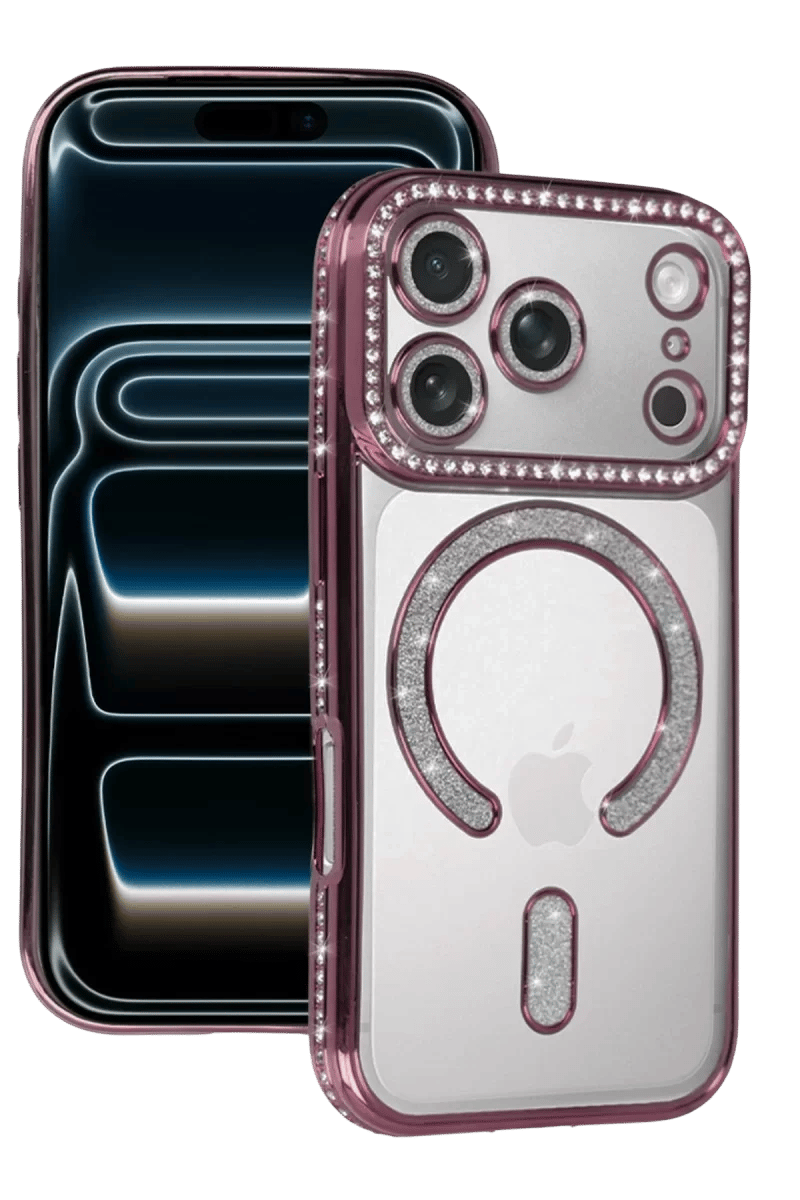 Apple iPhone 17 Pro Joke Simli Magneticsafe Kılıf - Pembe
