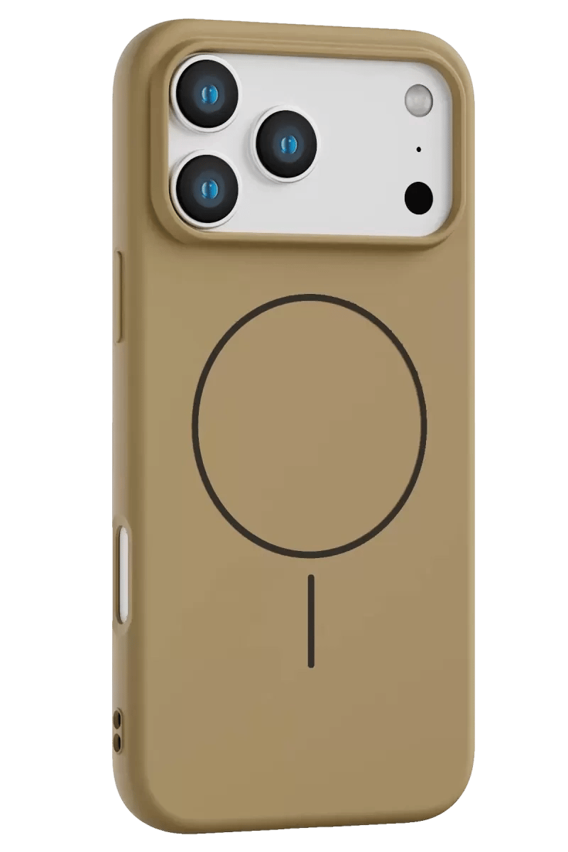 Apple iPhone 17 Pro Jully Magsafe Kapak - Çöl Titanyum