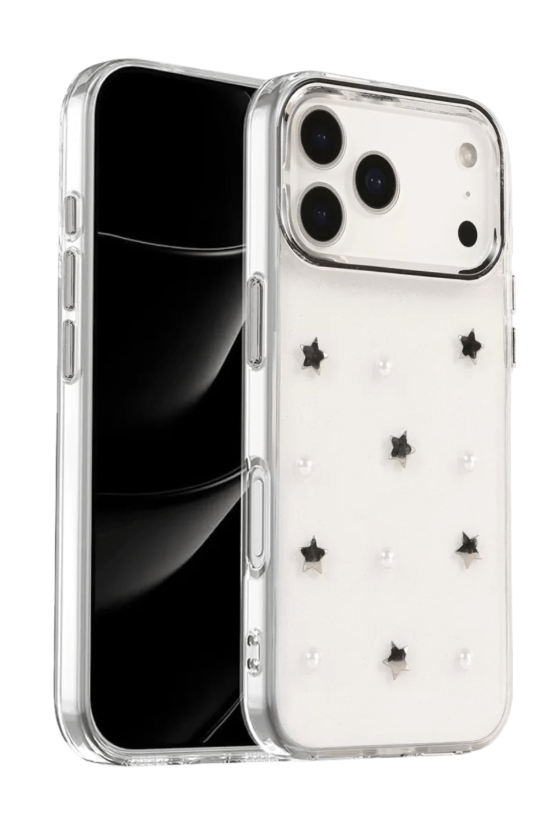 Apple iPhone 17 Pro Max Fiyonk Desenli Kapak - Desen 7