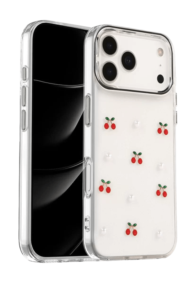 Apple iPhone 17 Pro Max Fiyonk Desenli Kapak - Desen 9