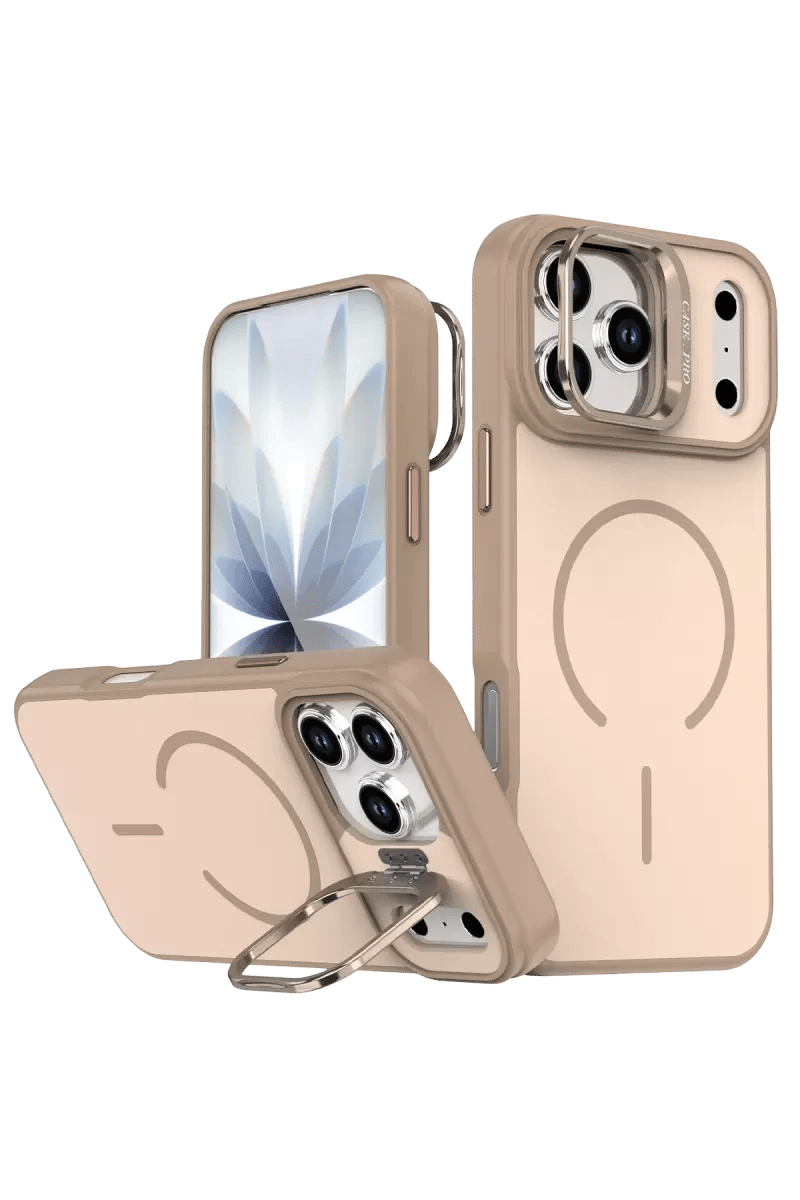 Apple iPhone 17 Pro Max Flexa Magsafe Kapak - Gold