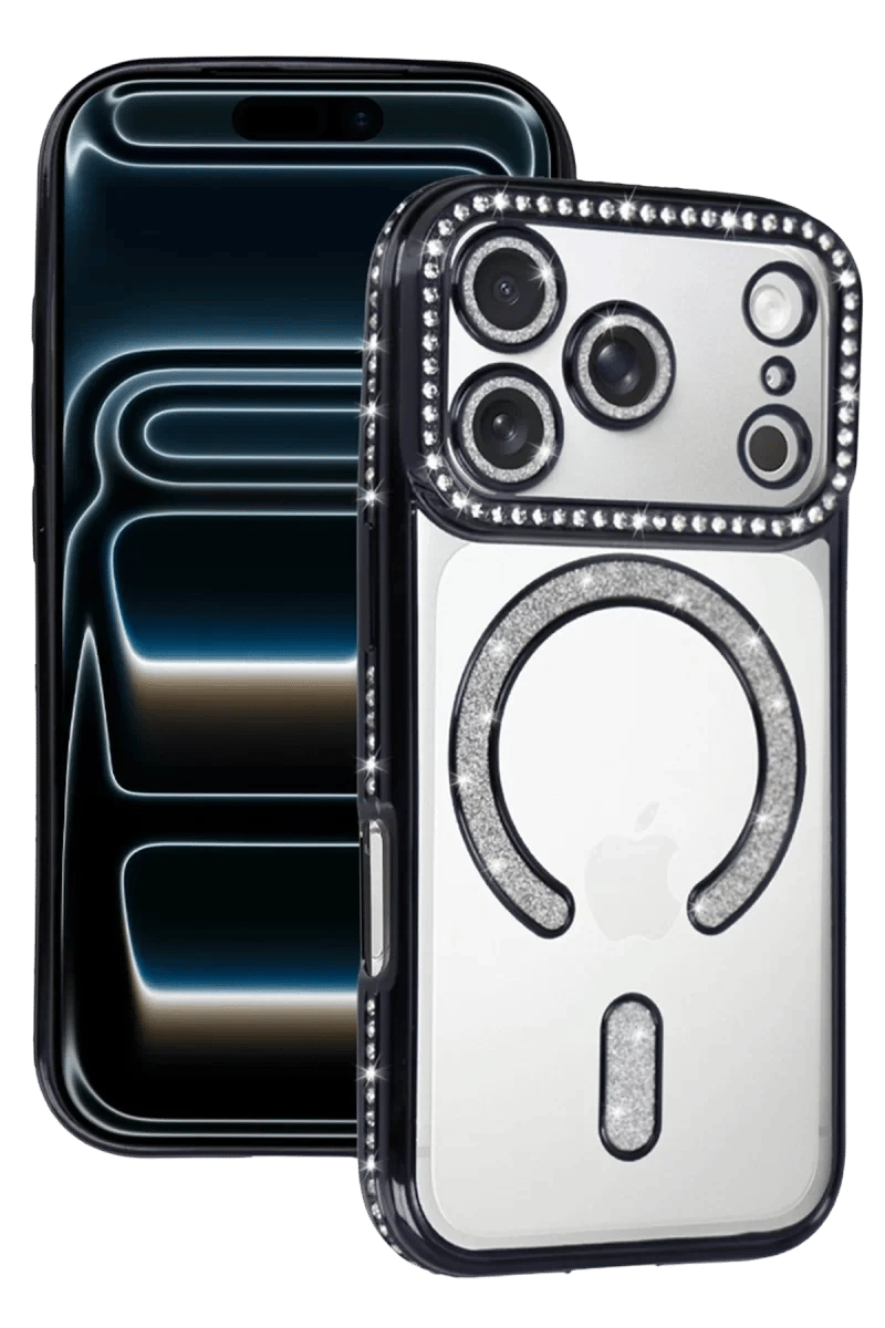 Apple iPhone 17 Pro Max Joke Simli Magneticsafe Kılıf - Siyah