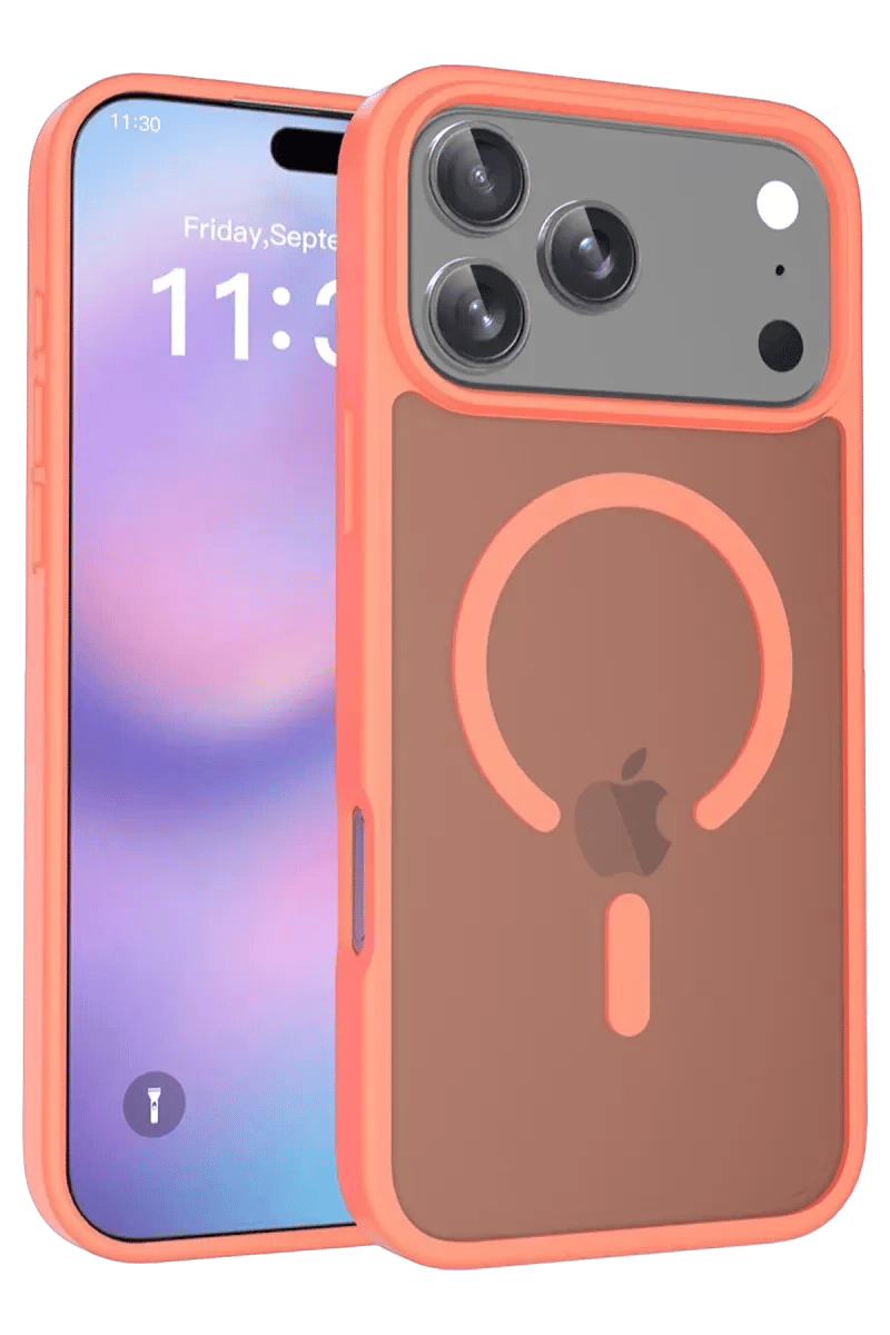 Apple iPhone 17 Pro Max Jota Magsafe Kapak - Turuncu