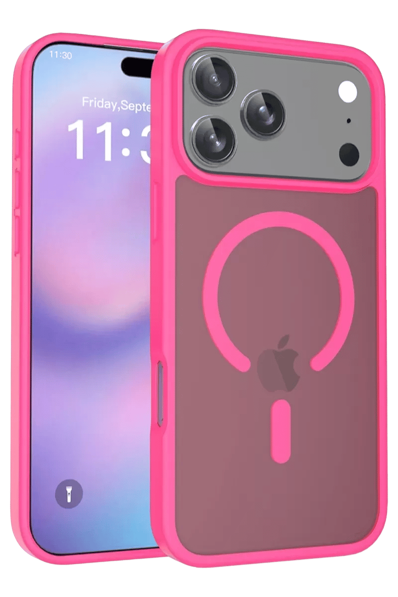 Apple iPhone 17 Pro Max Jota Magsafe Kapak - Rose