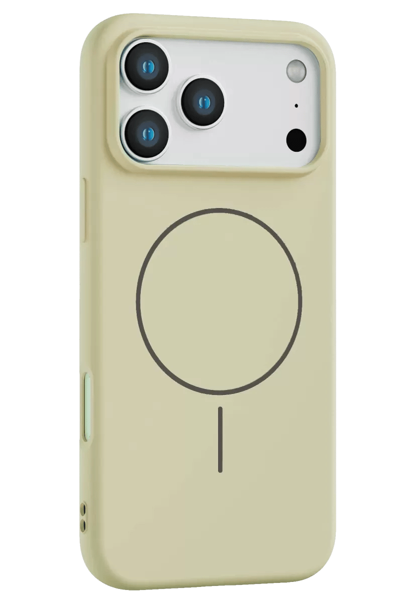 Apple iPhone 17 Pro Max Jully Magsafe Kapak - Bej