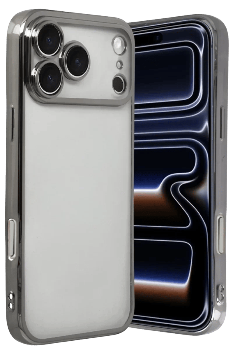 Apple iPhone 17 Pro Max Lensli Silikon - Titan Gri