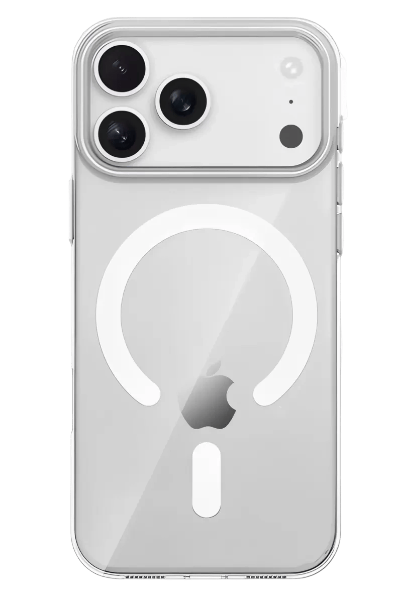 Apple iPhone 17 Pro Max PC Blank Magsafe Kapak - Şeffaf