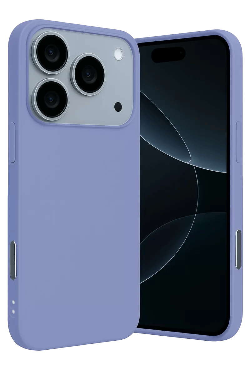 Apple iPhone 17 Pro Nano içi Kadife Silikon - Lila