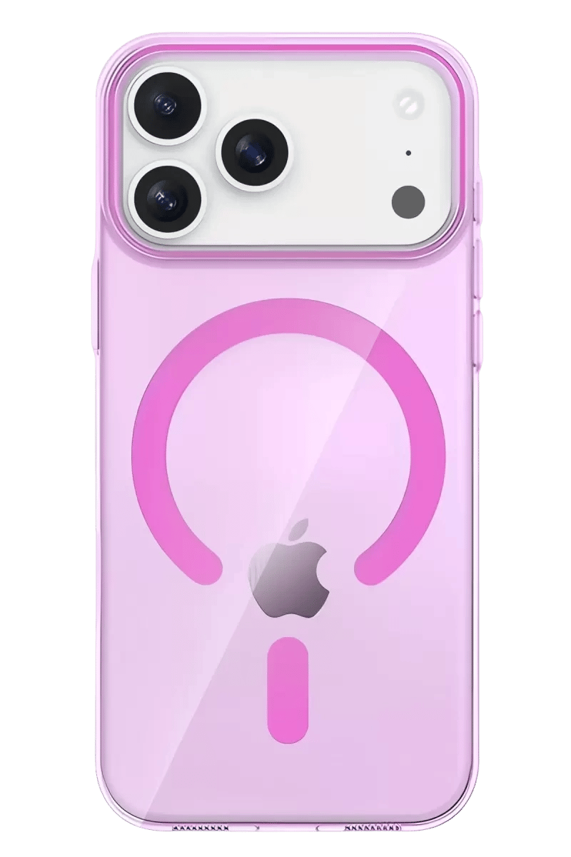 Apple iPhone 17 Pro PC Blank Magsafe Kapak - Pembe