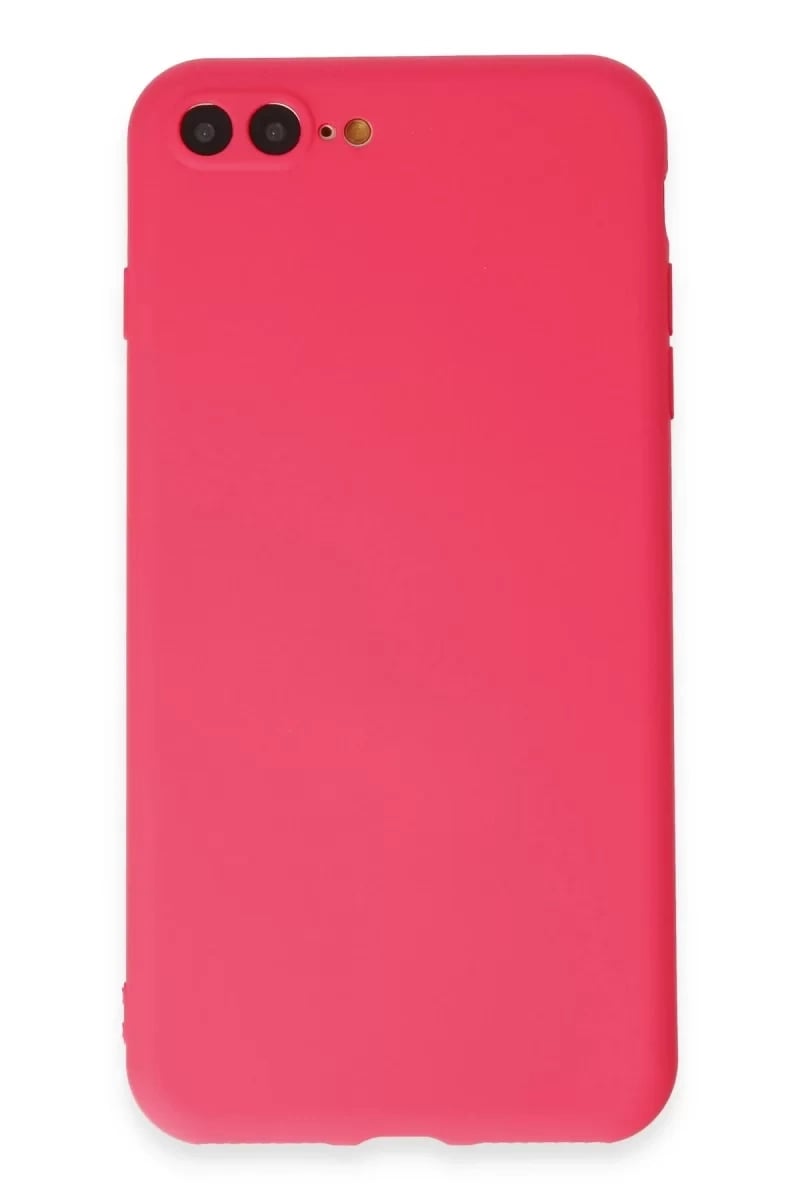 Apple iPhone 7 Plus Kılıf First Silikon - Pembe