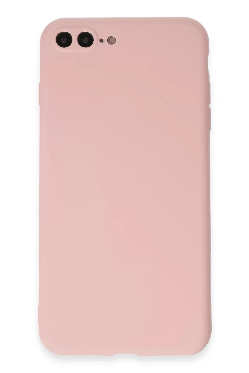 Apple iPhone 7 Plus Kılıf First Silikon - Rose Gold