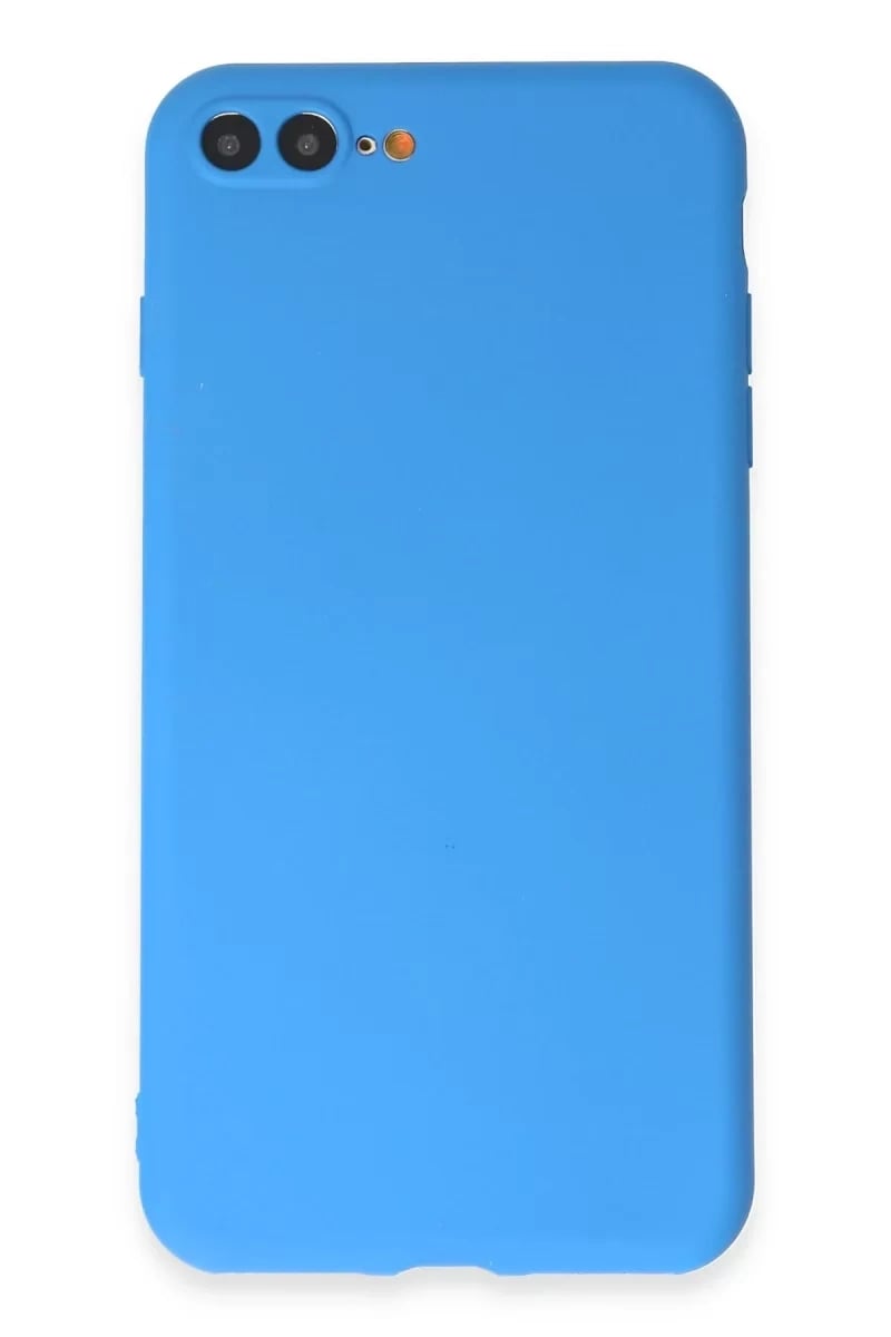 Apple iPhone 7 Plus Kılıf First Silikon - Mavi