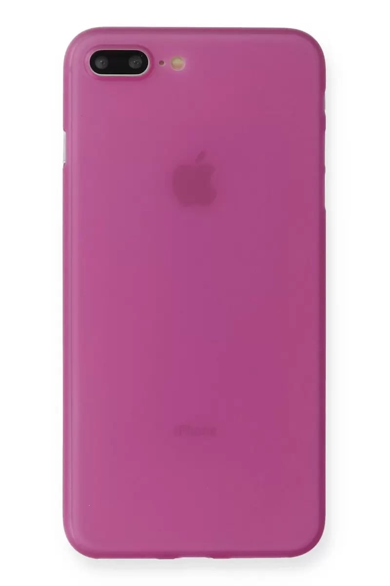 Apple iPhone 7 Plus Kılıf PP Ultra İnce Kapak - Pembe