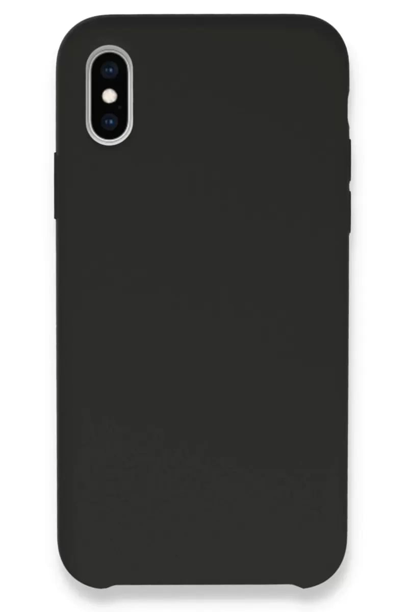 Apple iPhone XS Max Kılıf Lansman Legant Silikon - Siyah