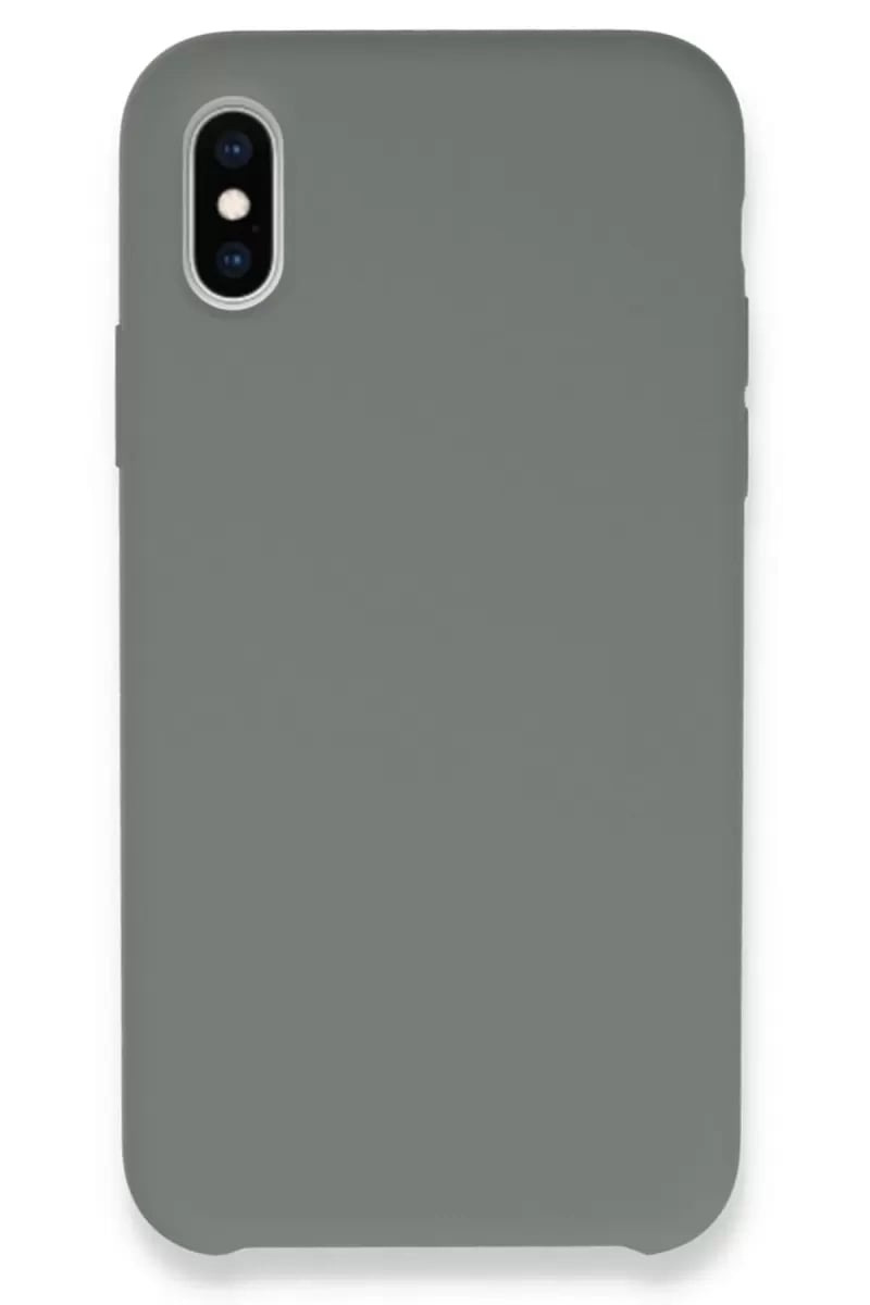 Apple iPhone XS Max Kılıf Lansman Legant Silikon - Gri