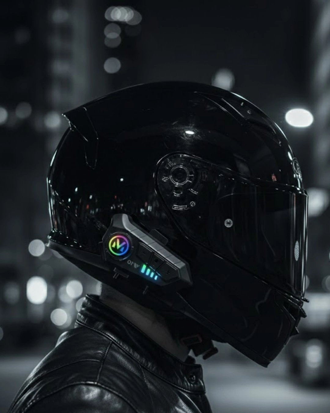 Bluetooth 5.3 Kask İçi Intercom Kulaklık 1000 m Mesafe 1000 mAh