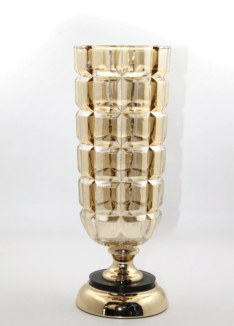 Cam Şamdan Tekli Model 4