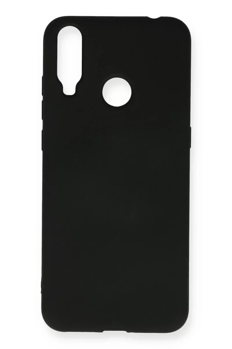 General Mobile GM 10 Kılıf Nano içi Kadife Silikon - Siyah