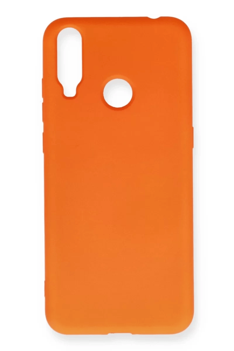 General Mobile GM 10 Kılıf Nano içi Kadife Silikon - Turuncu