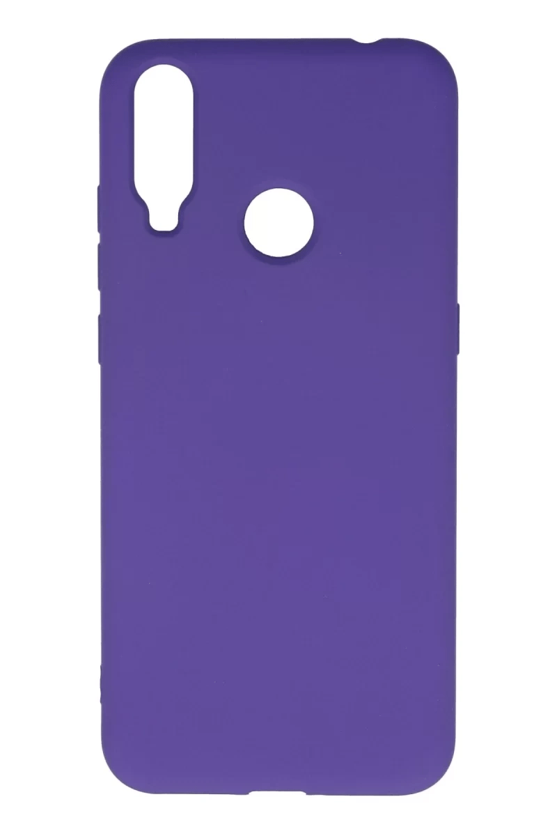 General Mobile GM 10 Kılıf Nano içi Kadife Silikon - Mor