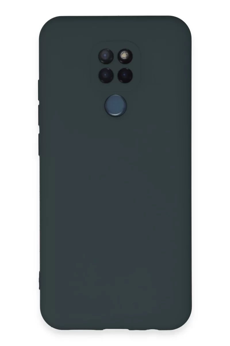 General Mobile GM 20 Kılıf Nano içi Kadife Silikon - Koyu Yeşil