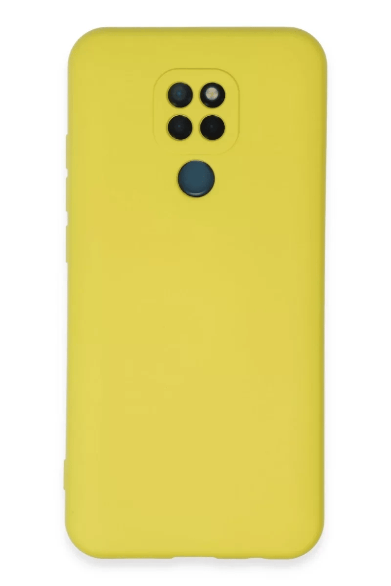 General Mobile GM 20 Kılıf Nano içi Kadife Silikon - Sarı