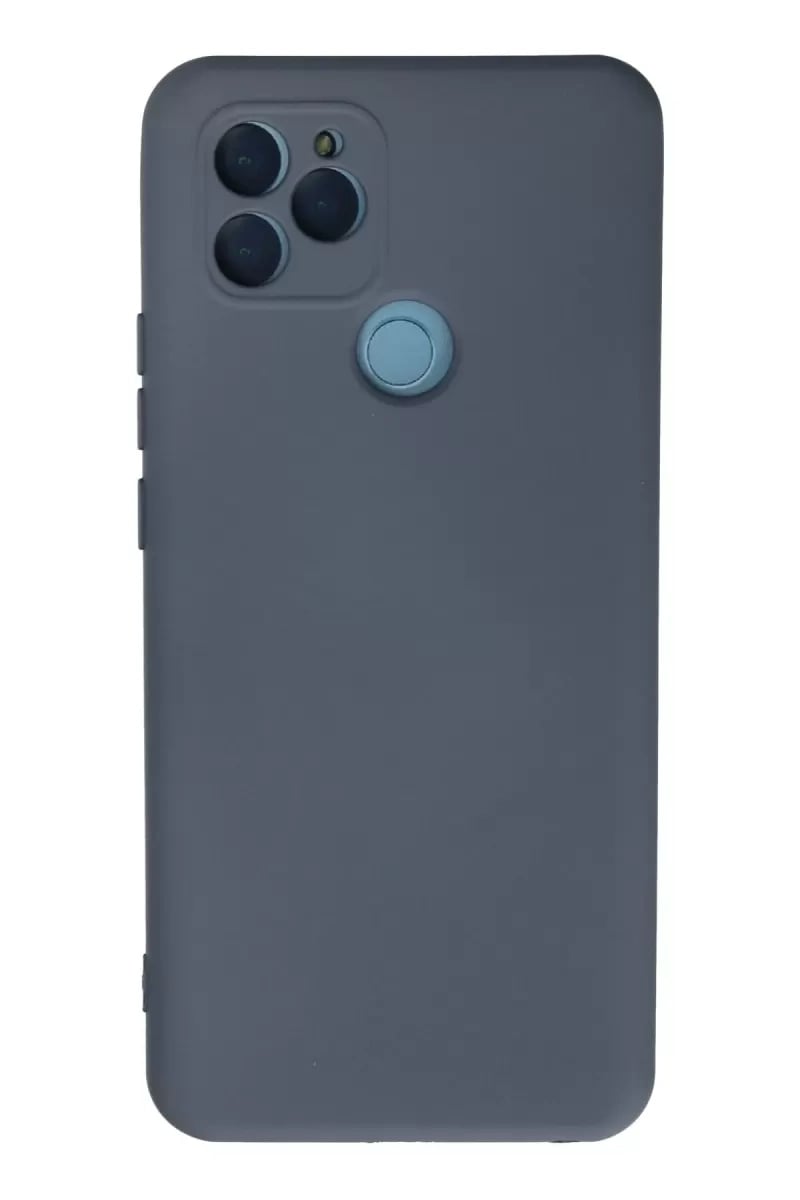 General Mobile GM 21 Kılıf Nano içi Kadife Silikon - Gri