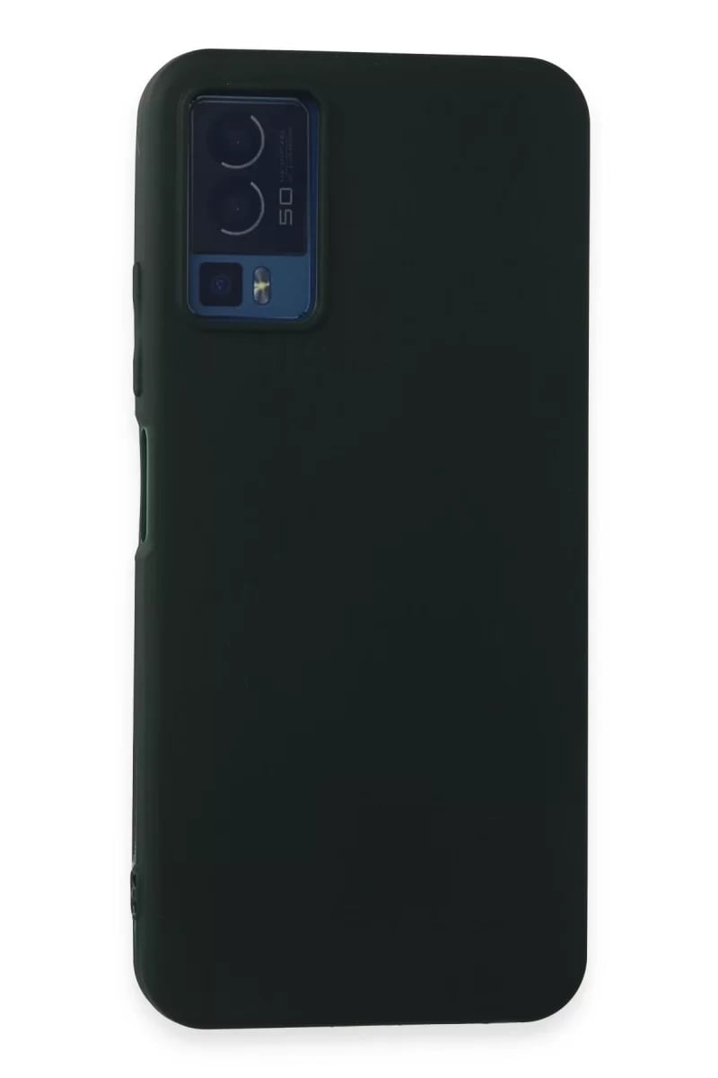 General Mobile GM 23 Kılıf First Silikon - Koyu Yeşil
