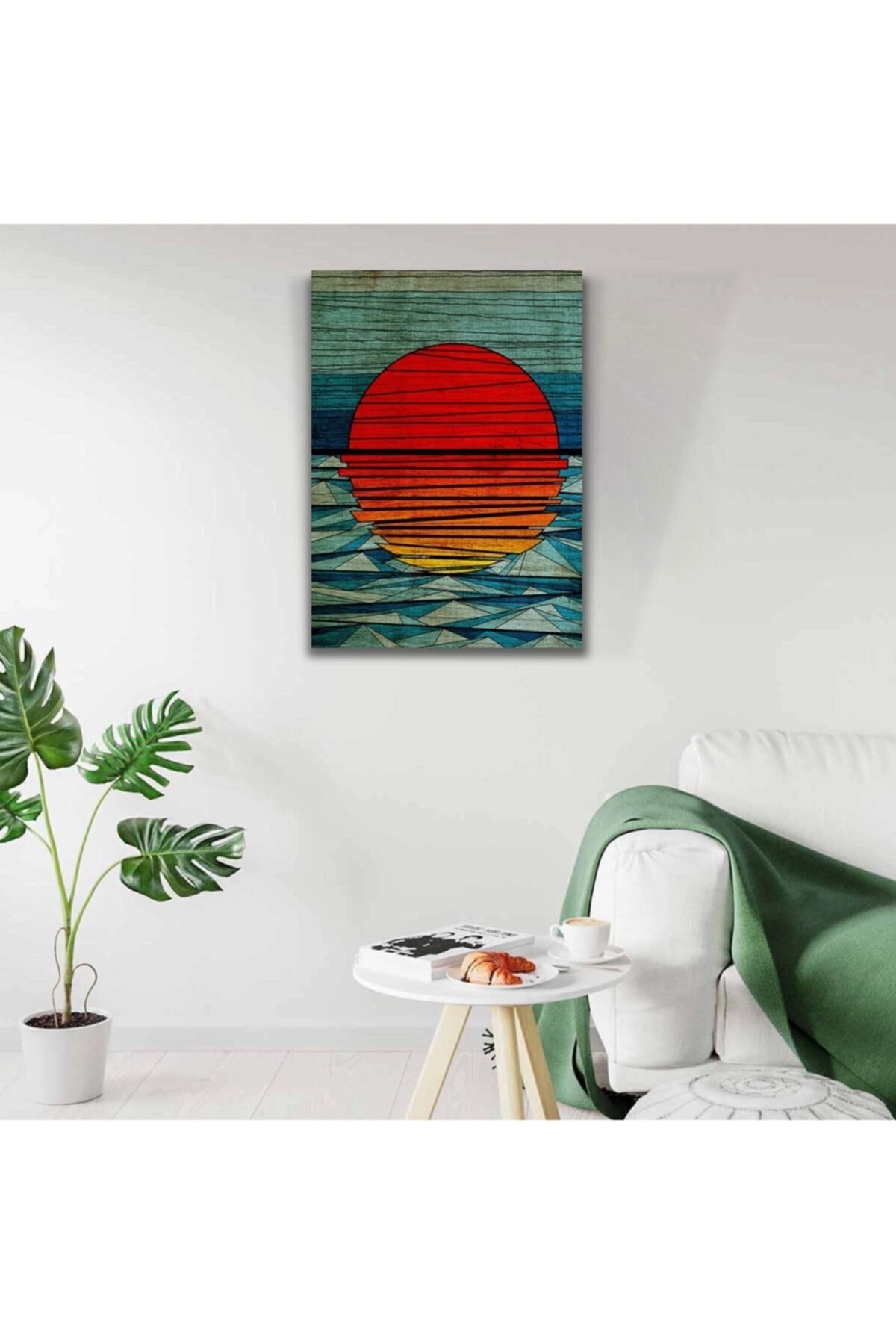 Günbatımı Canvas Tablo (50x70)