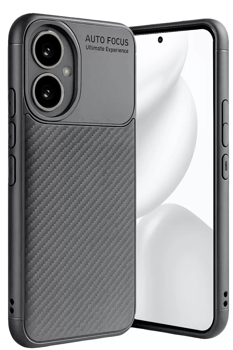 Honor 400 Kılıf Auto Focus Karbon Kapak - Gri
