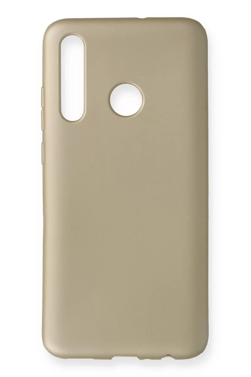 Huawei Honor 20 Lite Kılıf First Silikon - Gold